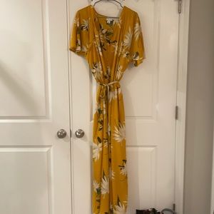Floral print dress